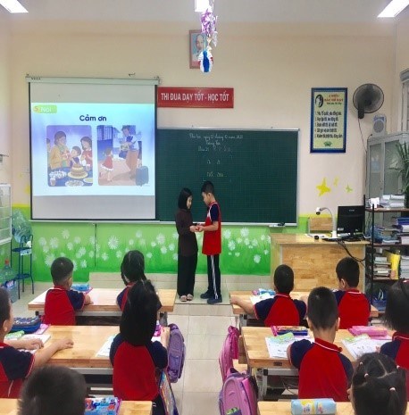 Tạo hứng thú cho học sinh trong tiết học Tiếng Việt lớp 1
